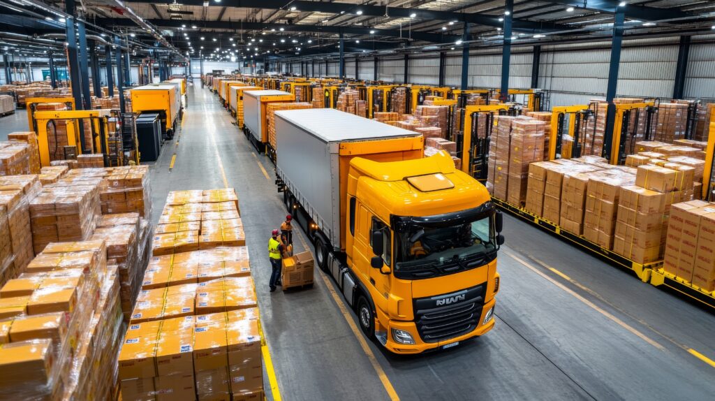 Warehouse that utilises staff from recruitment process outsourcing to work in operations roles